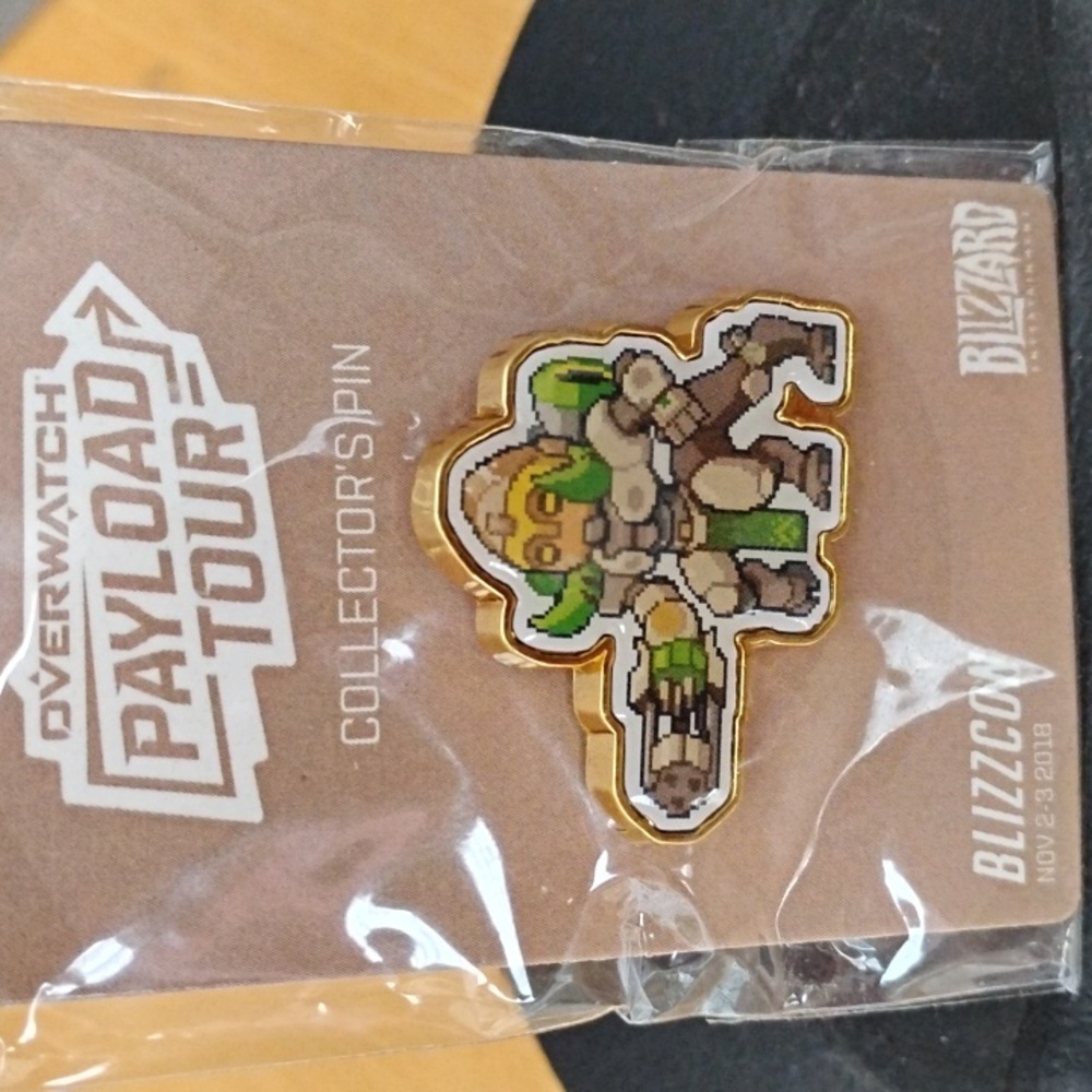 Overwatch Payload Tour Collector's Pin Blizzcon